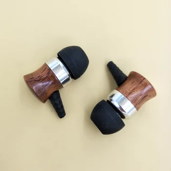 1 чифт 10 мм слушалки DIY корпус дървена обвивка за 10 мм високоговорител