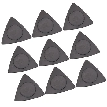 Folk Guitar Picks Triangle Black Acoustic Music Guitar Picks Frosted Non-Slip Style ABS Material Picks Аксесоари за китара