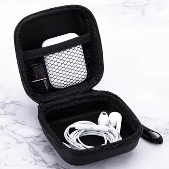 Heaphone чанти за съхранение случай EVA водоустойчив преносим торбичка Bluetooth слушалки слушалки чанта слушалки кутия за съхранение