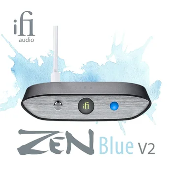 iFi ZEN Blue V2 HD безжичен Bluetooth 5.1 ESS Saber DAC чип музика получаване декодер Hifi професионално настолно аудио оборудване