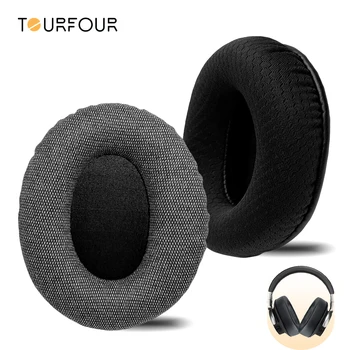 TOURFOUR Резервни наушници за Ausdom ANC8 слушалки Възглавница за уши Калъф за ръкав Антифони за слушалки Лента за глава