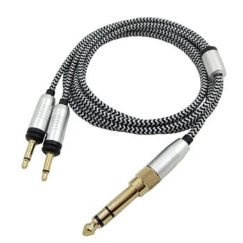 Кабел за надграждане на кабела за слушалки с двойни 3,5 мм конектори за фокални слушалки ELEGIA