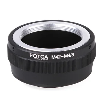 Оригинален Fotga адаптерен пръстен за M42 обектив към микро 4/3 Mount обектив на фотоапарата Adapte за фотоапарати Olympus DSLR
