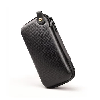 Чанта за слушалки Преносима кутия за слушалки U-Disk кабел за данни Zipper пътуване чанта за съхранение случай слушалки Носене торбичка слушалки пакет