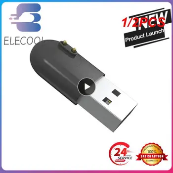 1/2PCS Мини магнитно USB зарядно устройство Dock Cradle за Mi Band 7 6 5 NFC 4 3 Замяна на преносима интелигентна гривна Watch Зареждане