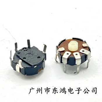 1 бр. Y9 японски внесен потенциометър B100k малък потенциометър за фино регулиране с дължина на дръжката 1,5 мм за единично завъртане