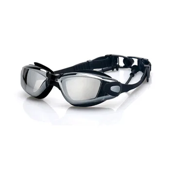 1 двойка галванопластика UV водоустойчив анти мъгла бански очила плуване гмуркане водни очила регулируеми очила за плуване за възрастни