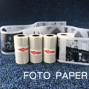 1 ролка 57x30mm Полупрозрачен термопечат ролка хартия принтер фотопечат за Paperang P1 / P1S Други малки POS машина