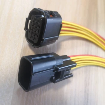 10 Pin/Way мъжки и женски конектор за сензор за разстояние Plug Wire Harness Pigtail за Toyota 6189-1134 6188-0696 90980-12380