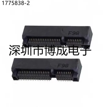 10 Uds., PCIE de 100% hembra, , оригинален, nuevo, disponible, 1775838-2/0,8mm-52Pin, socket-5.6H