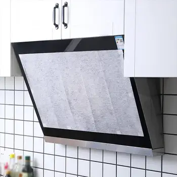 10M Влагоустойчива прозрачна кухненска маслоабсорбираща хартия Нова гама от маслени стикери Маслоустойчив стикер Hood Маслена филтърна хартия
