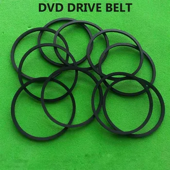 10pcs / партида 2.0mm дебелина 8.5cm пъти дължина предаване ремък задвижване колан DVD VCD CD гумен колан