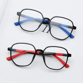 1Pc Анти-синя светлина Детски очила Деца Момчета Момичета Компютър Очила за защита на очите Силиконови очила с ултра лека рамка