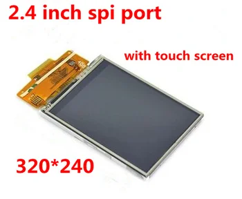 1PCS 2.4'' 2.4 инча 240x320 SPI TFT LCD сериен порт дисплей 3.3V ILI9341 с докосване 18Pin HOT Bar Connect 240 * 320 Ново