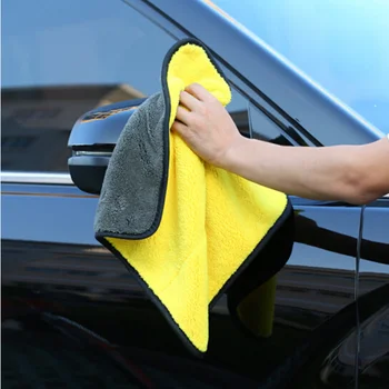 1Pcs 30X30cm висококачествена кърпа за почистване на автомобили за председателя на SSANGYONG Rexton Kyron Rodius Actyon Korando Tivolan