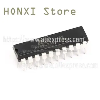 1PCS Домашно обзавеждане в 24 pu 8-битов микроконтролер AT89C2051-8051 2K флаш DIP-20