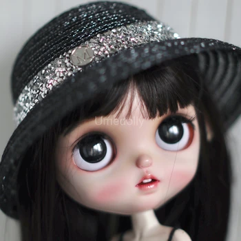 1PCS мода Bling кофа шапка за Blyth кукла дрехи облекло аксесоари играчка