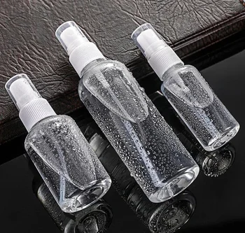 1pcs преносим пътуване пластмасови празни козметични проба спрей бутилка пулверизатор Може да се използва за дозиране и съхранение на течности 30/50/100ml