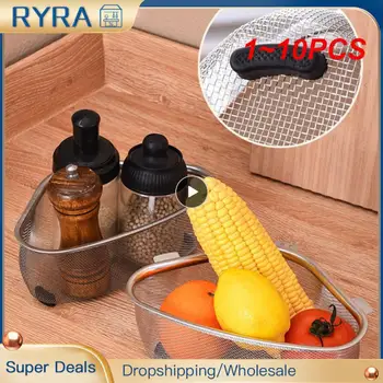 1~10PCS Кухненска мивка Drain кошница неръждаема стомана триъгълник мивка цедка храна зеленчуци кора яйце филтър багажник за съхранение кухня