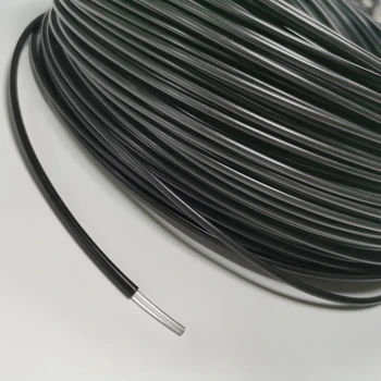  2.5 * 3.5mm Доставка Висококачествена черна PE пластмасова оптична Pof кабелна оптика
