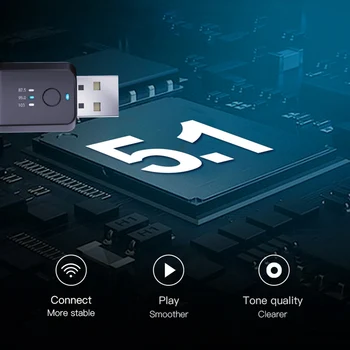 2 в 1 кола безжичен Bluetooth-съвместим приемник замяна USB музика аудио FM предавател аксесоари за кола