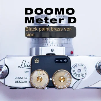 2022нов Черен лакиран месинг обектив надпис версия DOOMO Meter D светломер се доставя в рамките на една седмица