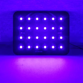  24W UV 395nm ~ 400nm лилаво LED + PCB за DIY лампа спот крушка прожектор аквариум втвърдяване