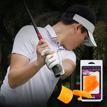 2Pcs Golf пръст лента силиконови голф сцепление триене стикери голф практика сцепление подложка голф обучение аксесоари