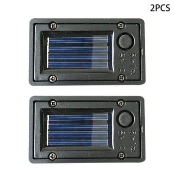 2pcs външна слънчева фенер батерия кутия преносим ABS практичен LED светлина DIY крушка аксесоар подмяна част лесно инсталиране трайни