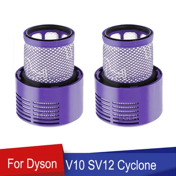 2pcs миещи се HEPA филтри за Dyson V10 SV12 циклон акумулаторна прахосмукачка замяна пост-филтър резервни части