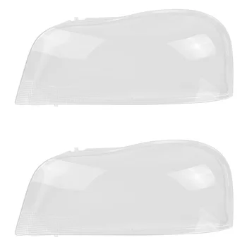 2X за Volvo XC90 2004-2013 ляв фар черупка лампа сянка прозрачен обектив капак фарове