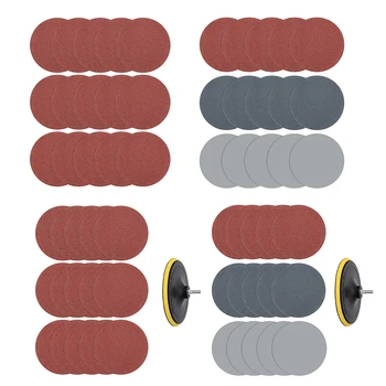 3 инча 75 мм шлифовъчни дискове Ремонт на автомобилни фарове Флокиращи абразиви Шлифовъчни дискове Грижа за боята Полиране Комплекти аксесоари за шкурка