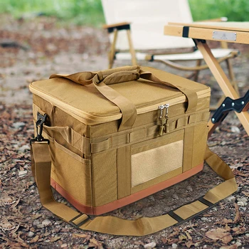 30L къмпинг готвене прибори организатор сгъваеми преносими пътуване пикник чанта подвижни многофункционални комунални къмпинг доставки