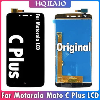 5.0inch оригинален дигитайзер за Motorola Moto C Plus LCD XT1721 XT1723 XT1724 дисплей сензорен екран за Moto CPlus LCD екран