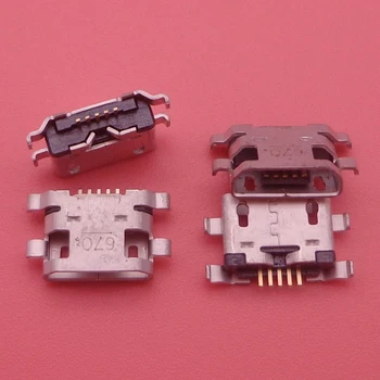 50pcs Micro USB заряд жак порт щепсел гнездо за зареждане докинг конектор за Xiaomi Redmi ЗАБЕЛЕЖКА 5A 5X / Redmi 5 / Redmi 5 Pro