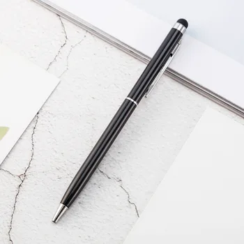 5pcs/lot Метална химикалка Персонализирано лого Канцеларски материали Бизнес подарък надпис гравирано име ролер писалка