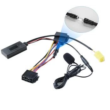 6Pin MIC Handsfree AUX кабел Аудио Bluetooth адаптер за 159 500 LANCIA Musa Smart Fortwo 451