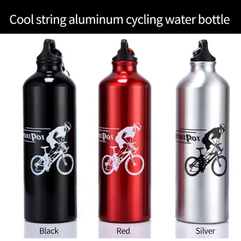 750ml Колоездене термичен велосипед бутилка алуминиева сплав бутилка за вода MTB планина Бутылка Для Велосипеда Аксесоари за велосипеди