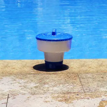 8 инчов плувен басейн Спа химически дозатор плаващ таблет хлор автоматичен апликатор доставчик помпа басейн градина аксесоари