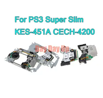 8PCS за PS3 4200 аксесоари KES-451A KEM 451A лазерен обектив с палубен механизъм за PS3 Super Slim CECH-4200 лазерен четец на обективи