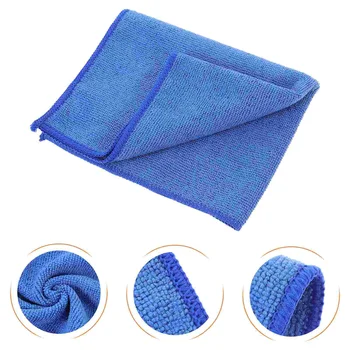 8pcs Кърпи за почистване на влакна Удобни ултра абсорбиращи кърпи Кърпи за миене на автомобили