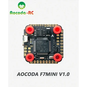 Aocoda-RC F7 MINI V1.0 полетен контролер MPU6500 с OSD барометър Черна кутия FC RC FPV дронове