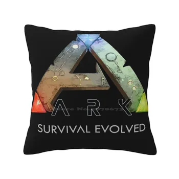 Ark оцеляване еволюира смешно сладък декор квадратна калъфка за възглавница оцелее Ark оцеляване еволюира динозаври видео игра игри маниак