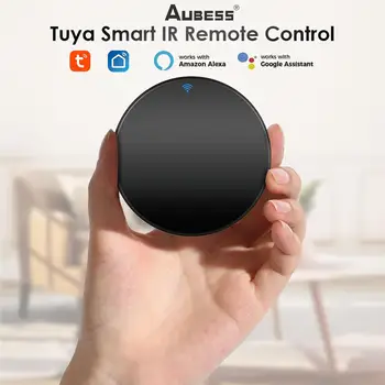 AUBESS Tuya Universal WiFi IR дистанционно управление Smartlife APP дистанционно управление Smart Home Automation Работа за Google Home Alexa