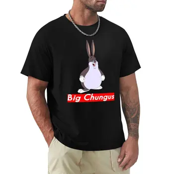 Big Chungus Meme тениска плюс размер върховете възвишена тениска тениски за мъже памук