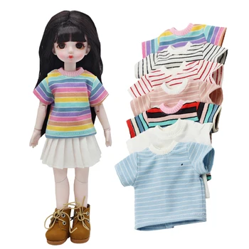 BJD кукла аксесоари кукла тениска дрехи за кукла 1/6 панталони играчки обувки