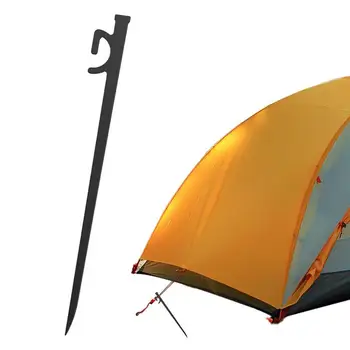 Canopy полюс притежателя подсилени ветроупорен тента прът притежателя метална палатка прът притежателя фиксирана тръба за открит къмпинг открит палатка