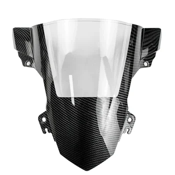 Carbon Fiber White Motorcycle Предно стъкло Преден спойлер Ветробран за BMW S1000RR 2015-2018