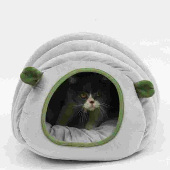 Cat Sleeping Nest Pet Bed Tent Small Animal Beds High Precision Pp Cotton Filling