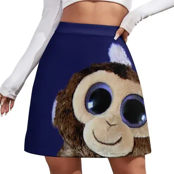 Cheeky Monkey tee Мини пола рокля жени летни летни дрехи Къса пола жена летни тоалети за жени 2023
